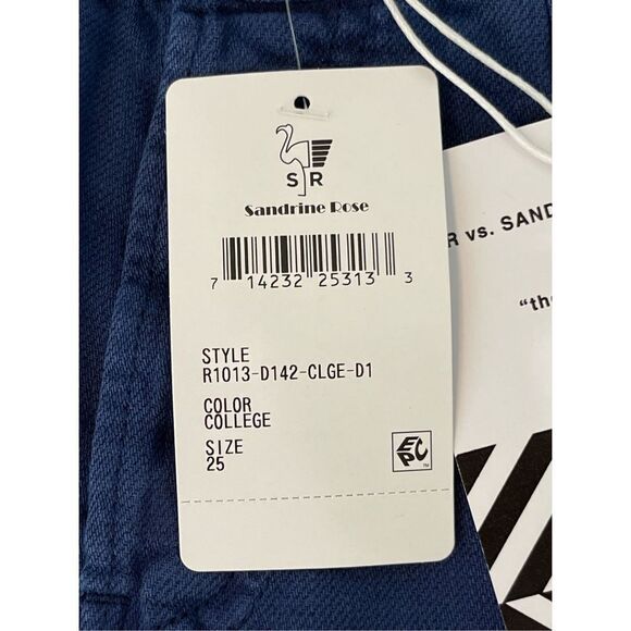 Sandrine Rose By Free People Women's College Blue Jeans Size 25 NWT - Luxury 🌟 - Picture 14 of 14